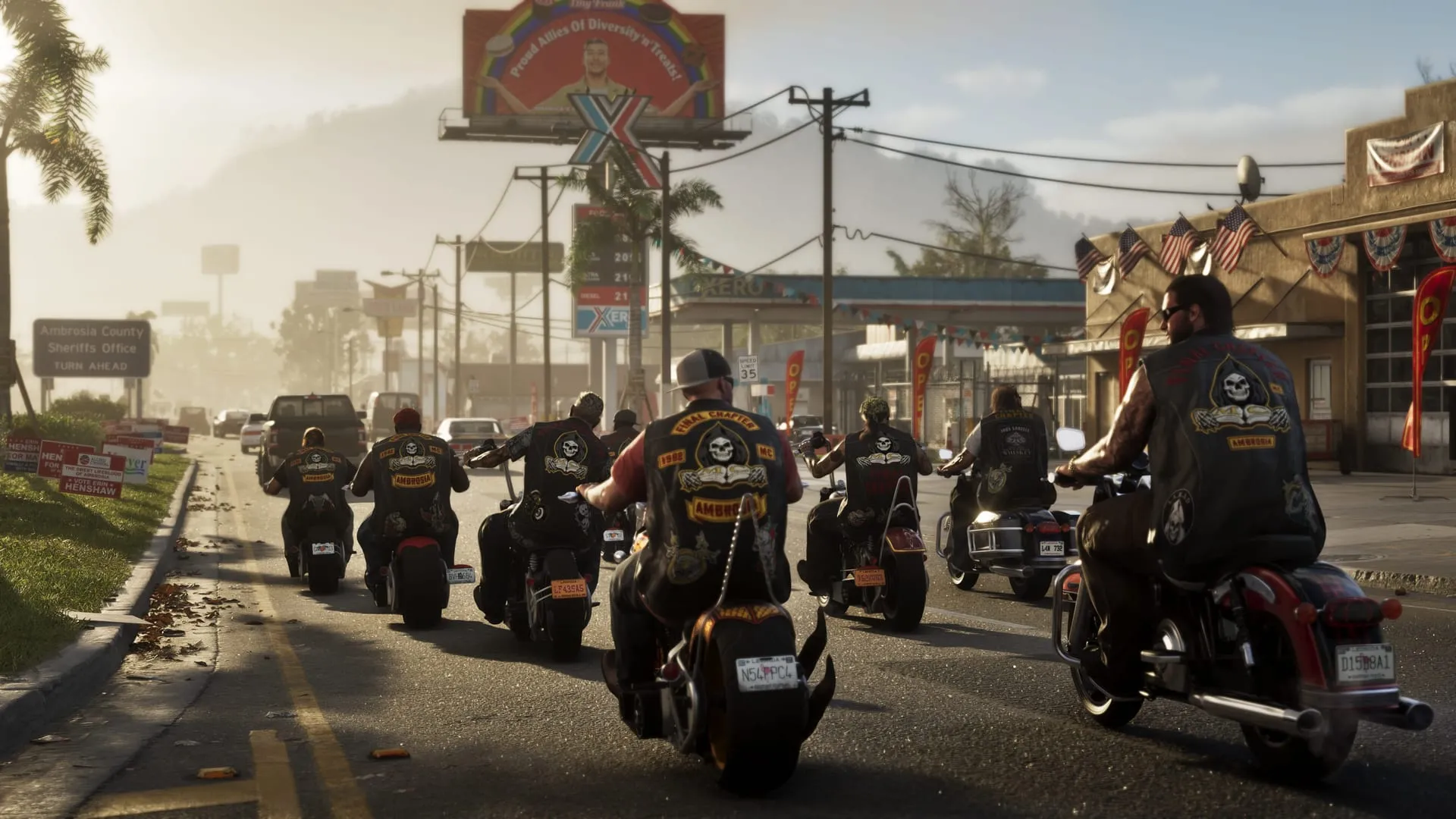 Ambrosia en una captura oficial de Rockstar Games
