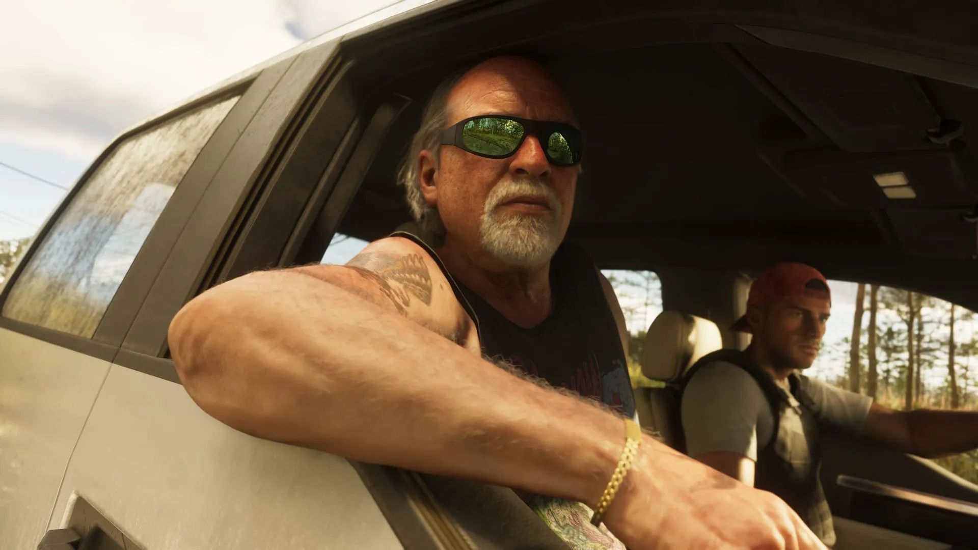 Brian Heder en una captura oficial de Rockstar Games